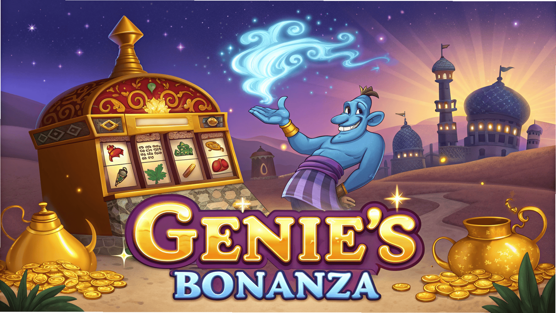 Genie's Bonanza Rahasia Jackpot Slot Smartsoft Terbaru 2025